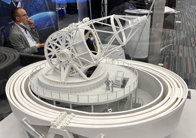 Preliminary design of EST presented at SPIE Astronomical Telescopes + Instrumentation 2022 